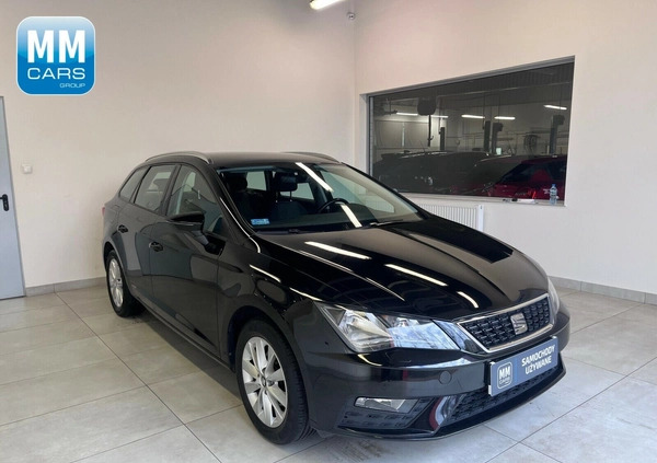 Seat Leon cena 54850 przebieg: 87053, rok produkcji 2018 z Zabrze małe 407